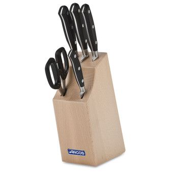 Riviera 5 Piece Block Set Cutlery