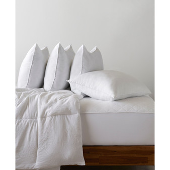 Signature Plush Allergy-Resistant Firm Density Side/Back Sleeper Down Alternative Pillow, Standard - Set of 4