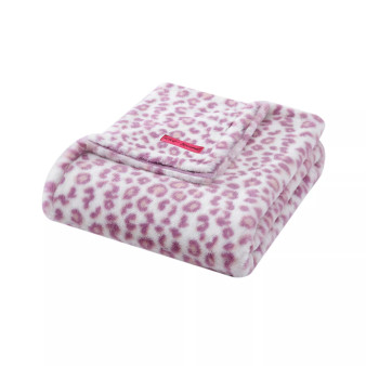 Betseys Faux Fur Throw Blanket, 60"x 50"