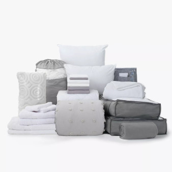 23-Piece Preferred Dorm Essentials Value Pack in Twin XL for College Dorms