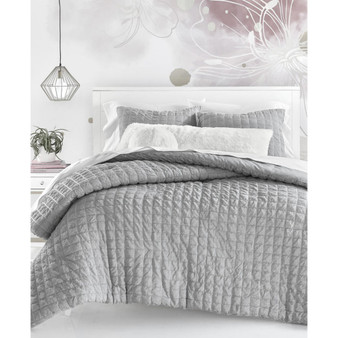 Seersucker 2-Pc. Comforter Set, Twin, Created for Macy's