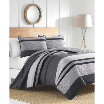 Vessey Cotton Woven Reversible Quilt, Twin