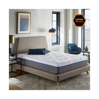 Renue 10" Copper & Gel Infused Memory Foam Mattress- Twin