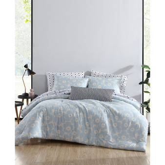 Pieni Unikko 3 Piece Duvet Cover Set, Full/Queen