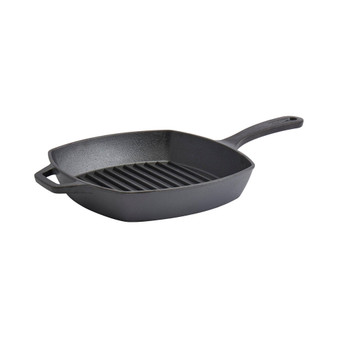 Cast Iron 10.25" Square Grill Pan