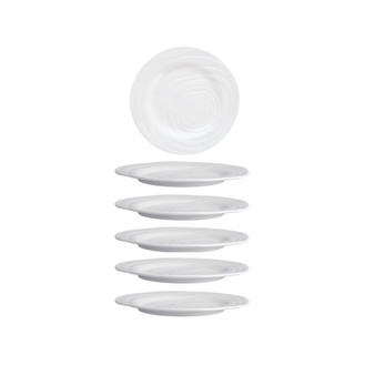 Melamine Playa Blanca Plate 11" Set/6