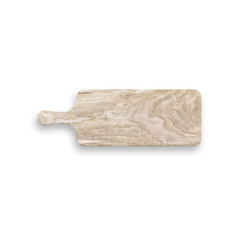 Melamine Faux Real Desert Wood Paddle Serving Tray, 16.9"