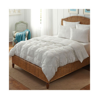 LoftWorks Pin-Tuck Down Alternative Comforter - King
