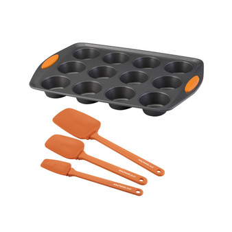Yum-o! Bakeware Oven Lovin Nonstick 4-Pc. Muffin and Cupcake Making Set