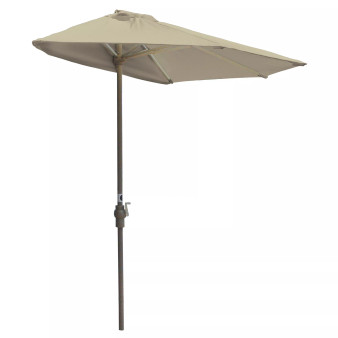 OFF-THE-WALL BRELLA, 7.5' Wide Half Umbrella with Sunbrella
