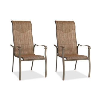 Set of 2 Oasis Aluminum Outdoor Dining Chairs, Created for Macy's