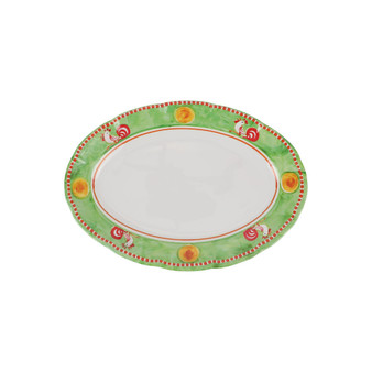 Melamine Campagna Gallina Oval Platter