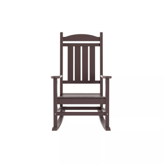 All-Weather Outdoor Patio Poly Classic Porch Rocking Chair