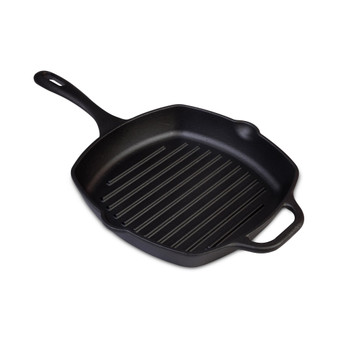 10" Cast Iron Deep Grill Pan