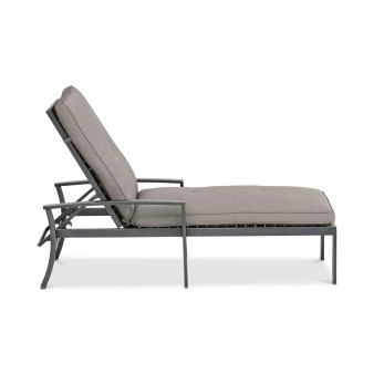 CLOSEOUT! Marlough II  Aluminum Outdoor Chaise Lounge, Created for Macy's