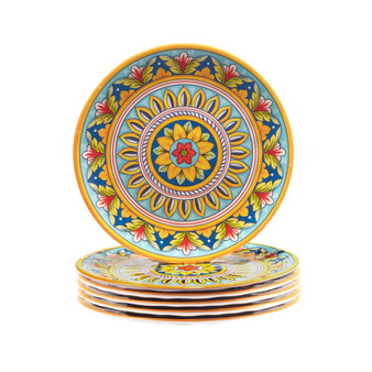Palermo Melamine Salad Plate, Set of 6