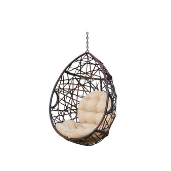 Cayuse Indoor and Outdoor Wicker Tear Drop Hanging Chair