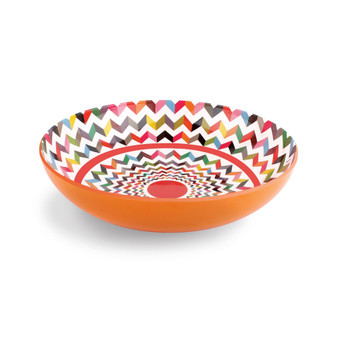 Melamine11.75" x 3" Ziggy Serving Bowl