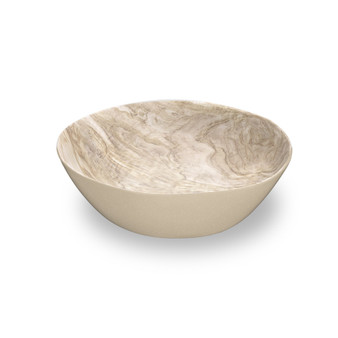 12" Faux Real Desert Wood Bowl, 142 oz