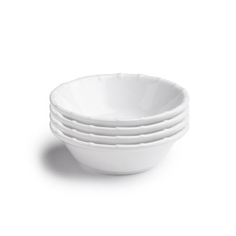 Melamine Zen Bamboo 7.5" Personal Bowl Set/4