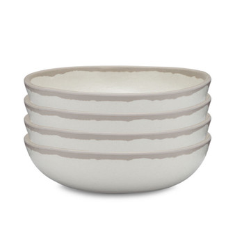 Potter Stone Melaboo 4-Pc. Cereal Bowl Set