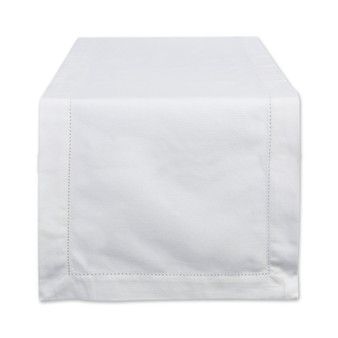 Hemstitch Kitchen Table Runner 14" x 108"