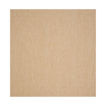 Courtyard Natural and Cream 6'7" x 6'7" Sisal Weave Square Outdoor Area Rug