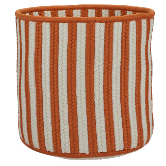 Baja Stripe Braided Storage Basket