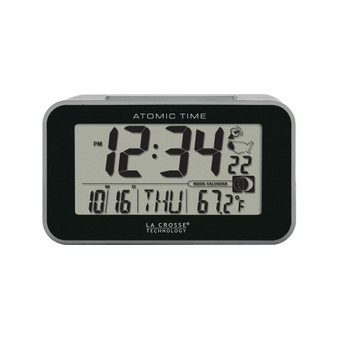 Atomic Digital Alarm clock with Temperature