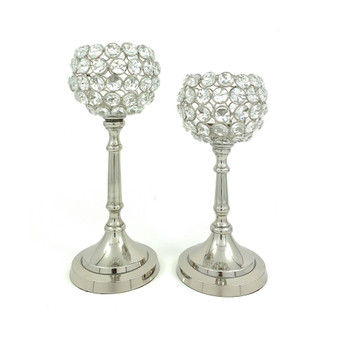 Hurricane Candle Holders Set of 2
