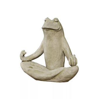 Totally Zen Frog Garden Statue