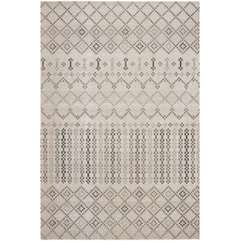 Montage Gray and Charcoal 5'1" x 7'6" Outdoor Area Rug
