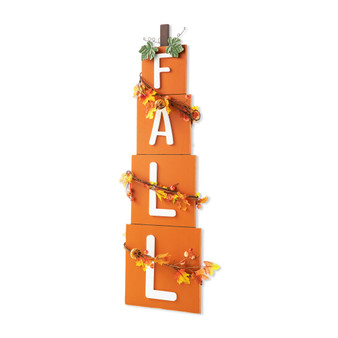 36" H Wood "Fall" Porch Decor