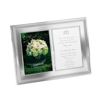 Grosgrain Double Invitation 5" x 7" Frame