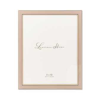 Metal and Enamel Picture Frame, 8" x 10"