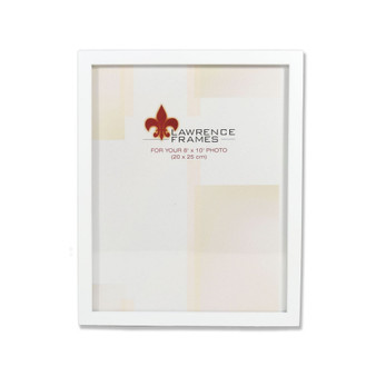 White Wood Picture Frame - Gallery Collection - 8" x 10"