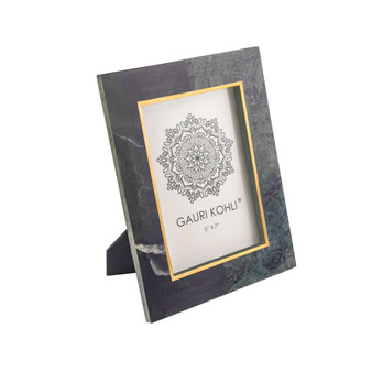 Bellissimo Green Black Marble Picture Frame 5" x 7"