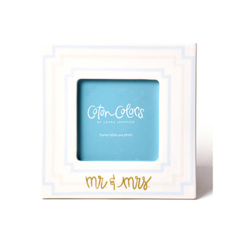 by Laura Johnson  Notch Mr. and Mrs.  Square Frame