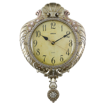 Shell Shaped Wall Clock