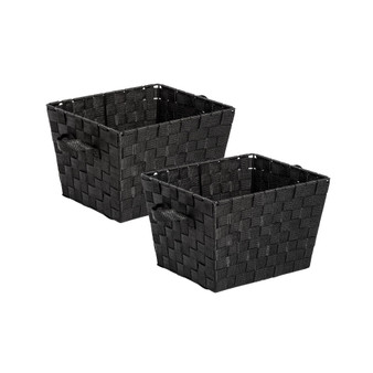 2-Pk. Woven Storage Bins