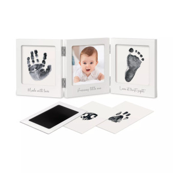 Fond Inkless Baby Handprint and Footprint Kit for Newborn Boys & Girls, Dog Paw Print Kit, Baby Gift