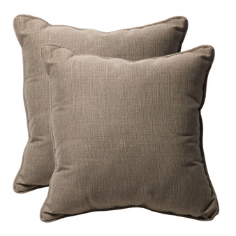 Monti Chino 18.5" Throw Pillow, Set of 2