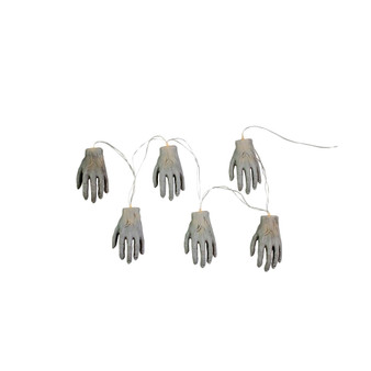 Skeleton Hands Halloween 6 Piece Light Set