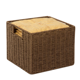 Parchment Cord Storage Basket