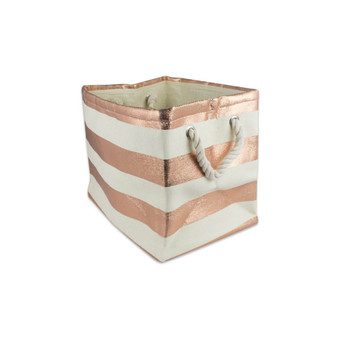 Paper Basket Stripe Rectangle Large