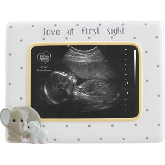 Elephant Love At First Sight Ultrasound 4 x 6 Resin & Glass Photo Frame 183407