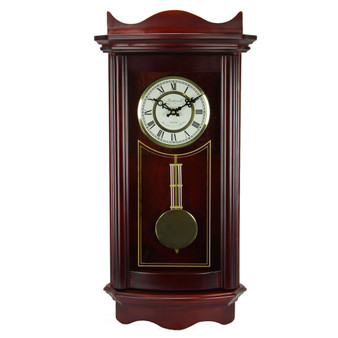 Clock Collection 25" Wall Clock with Pendulum