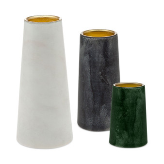 Lighting by Design 3-Pc. Marble Votive Set