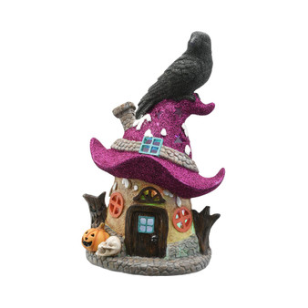 10" Hat Haunted House with LED Light