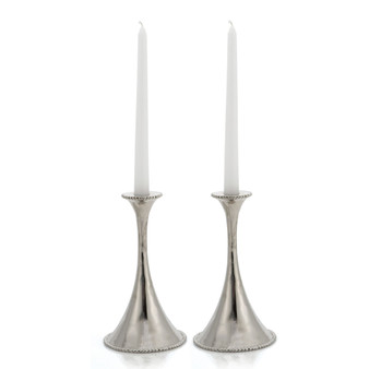 Set of 2 Molten Candlestick Holders